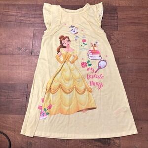 Disney Belle “my favorite things” yellow night gown
#princess #kidsfashion